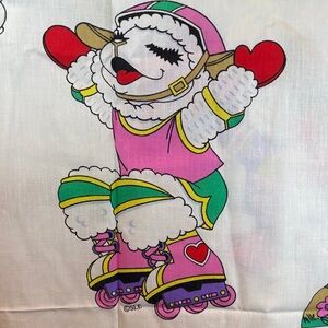 Lamb Chop & Friends 1994 Cartoon Print cotton 71‎ x 46 208